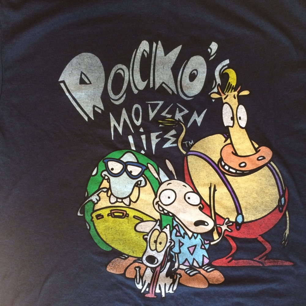 NWOT Men’s Rocko’s Modern Life Short Sleeve